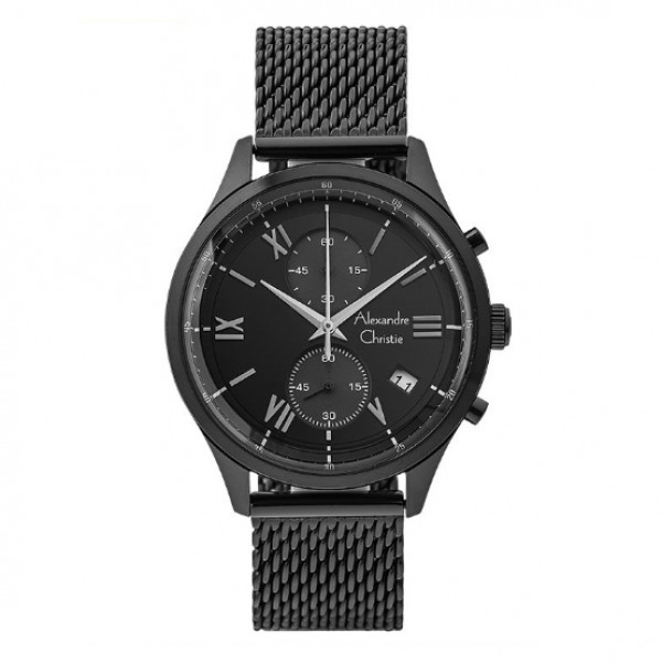 Alexandre Christie AC 6567 Full Black MCBIPBA